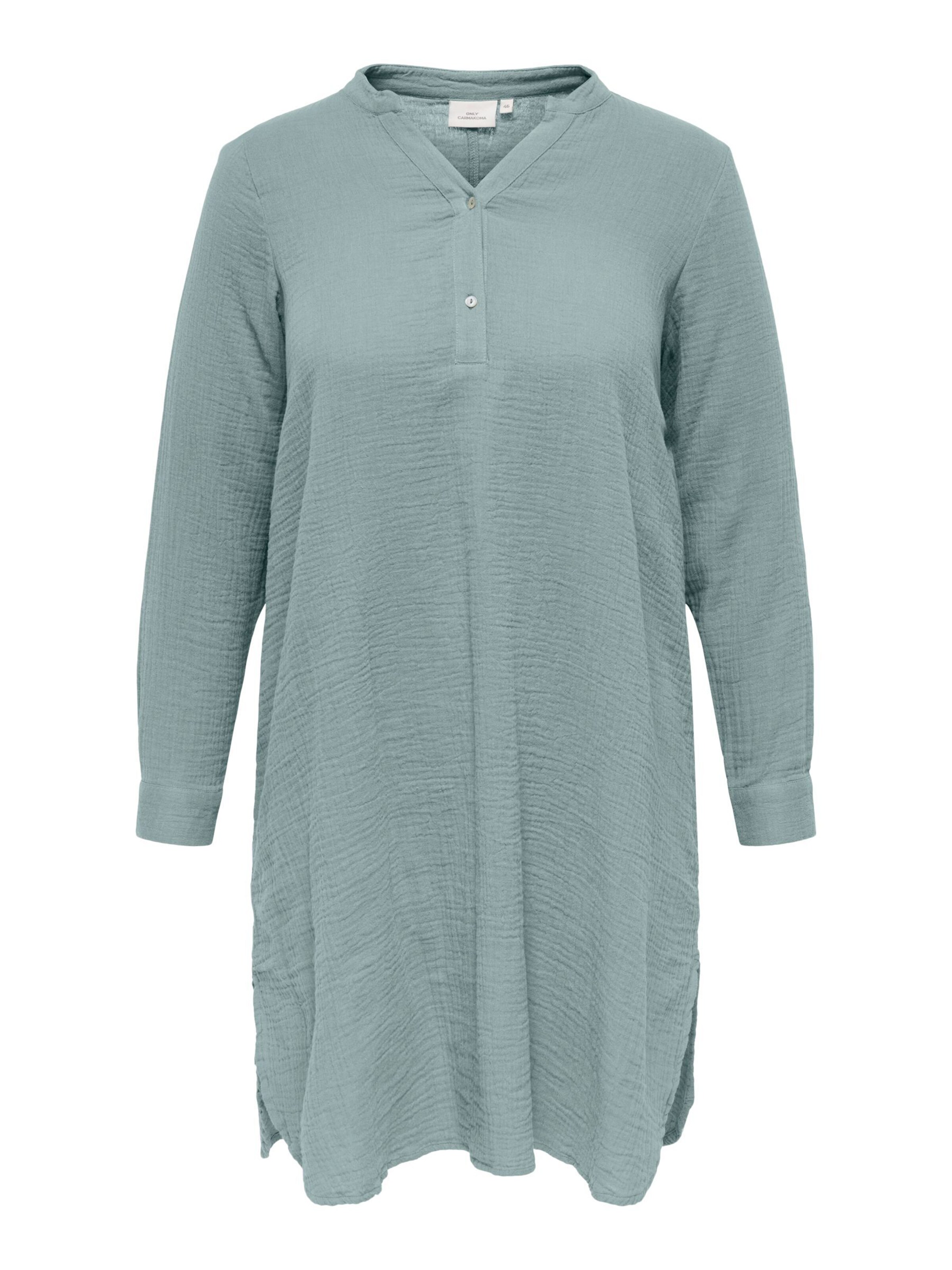 Abito 'CARThyra' di ONLY Carmakoma in blu: frontale