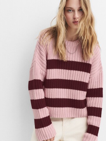 Pulover 'PACIFIC' de la Pull&Bear pe roz