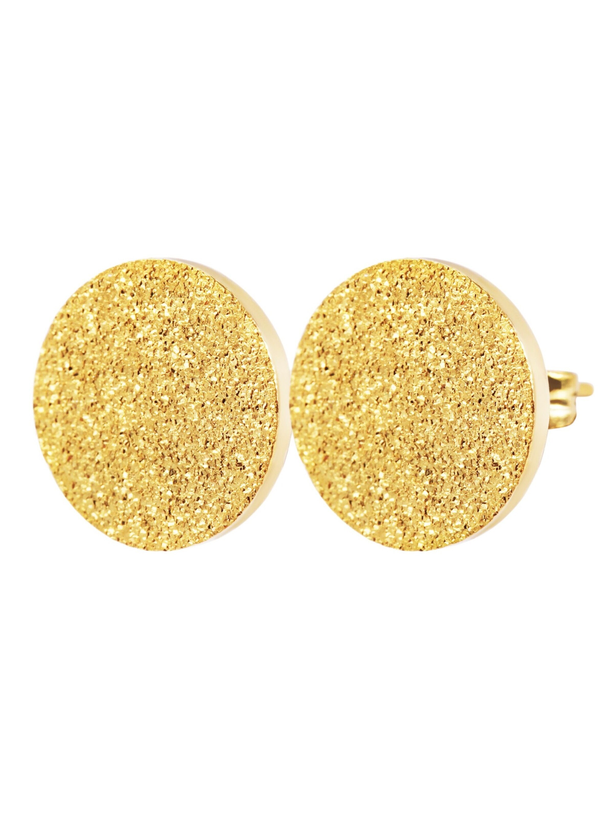 Akzent Earrings 'Cameron, hautverträglich' in Gold