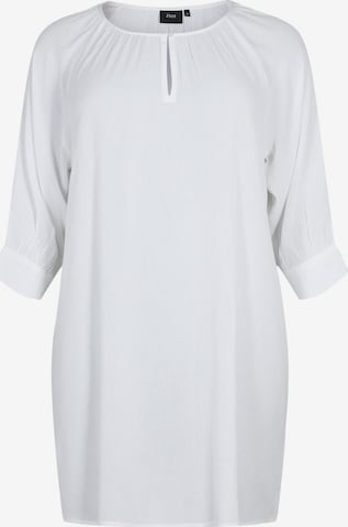 Zizzi Tunic 'EROSE' in White: front