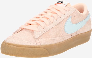 Nike Sportswear Низкие кроссовки 'BLAZER '77 VNTG' в Ярко-розовый: спереди