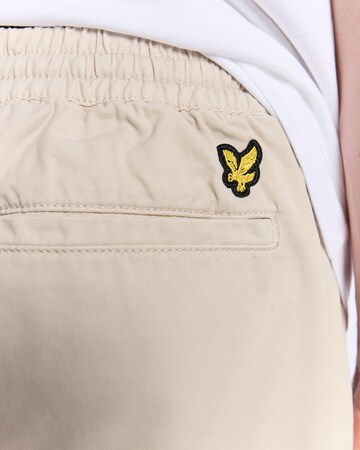 Regular Pantalon chino 'Drawstring' Lyle & Scott en beige