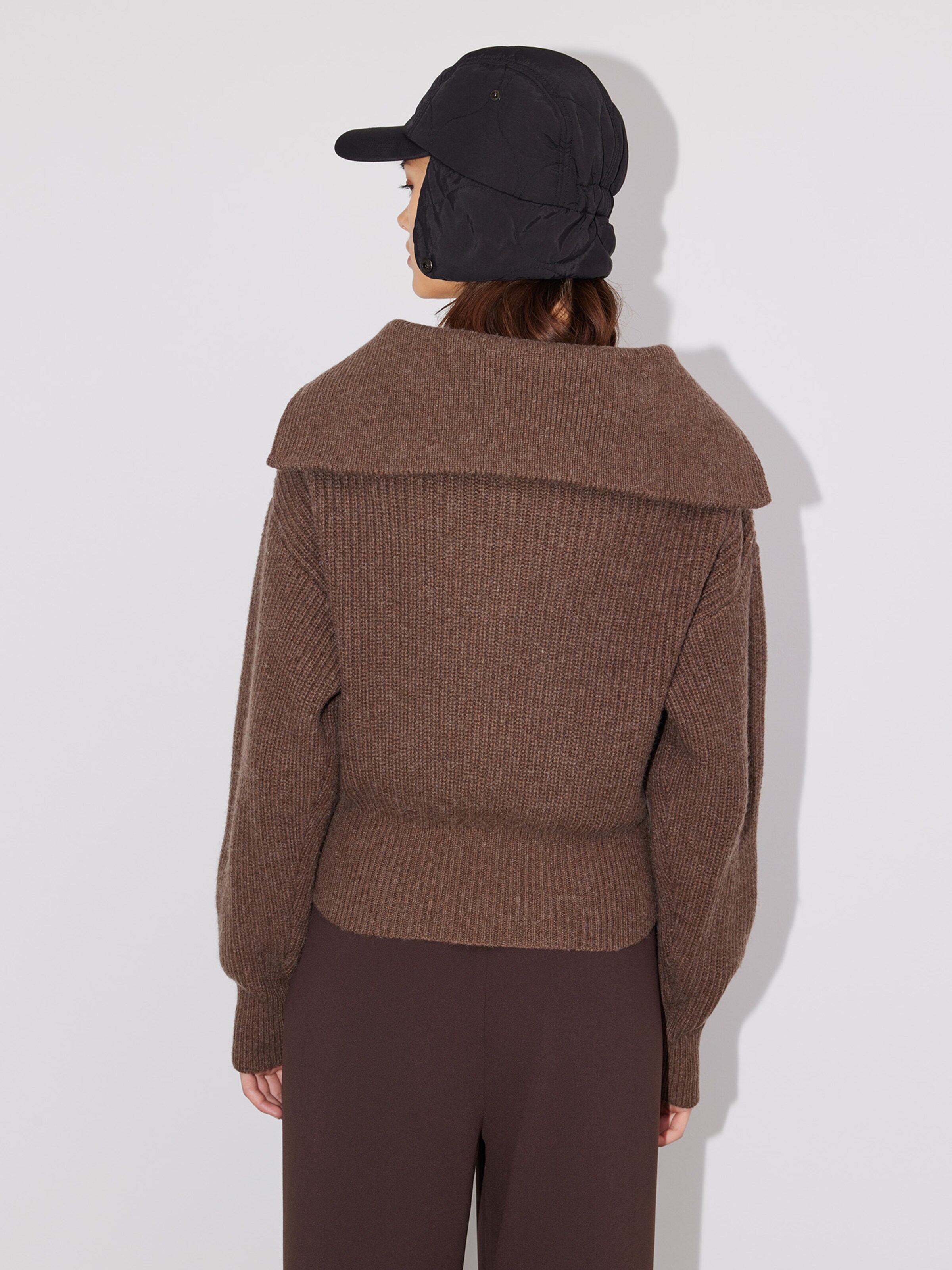 Frauen Pullover & Strick LeGer by Lena Gercke Pullover 'Janine' in Braun - NN93261 Frauen Pullover & Strick LeGer by Lena Gercke Pullover 'Janine' in Braun - NN93261