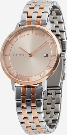 TOMMY HILFIGER Montre à affichage analogique en or rose / argent, Vue avec produit