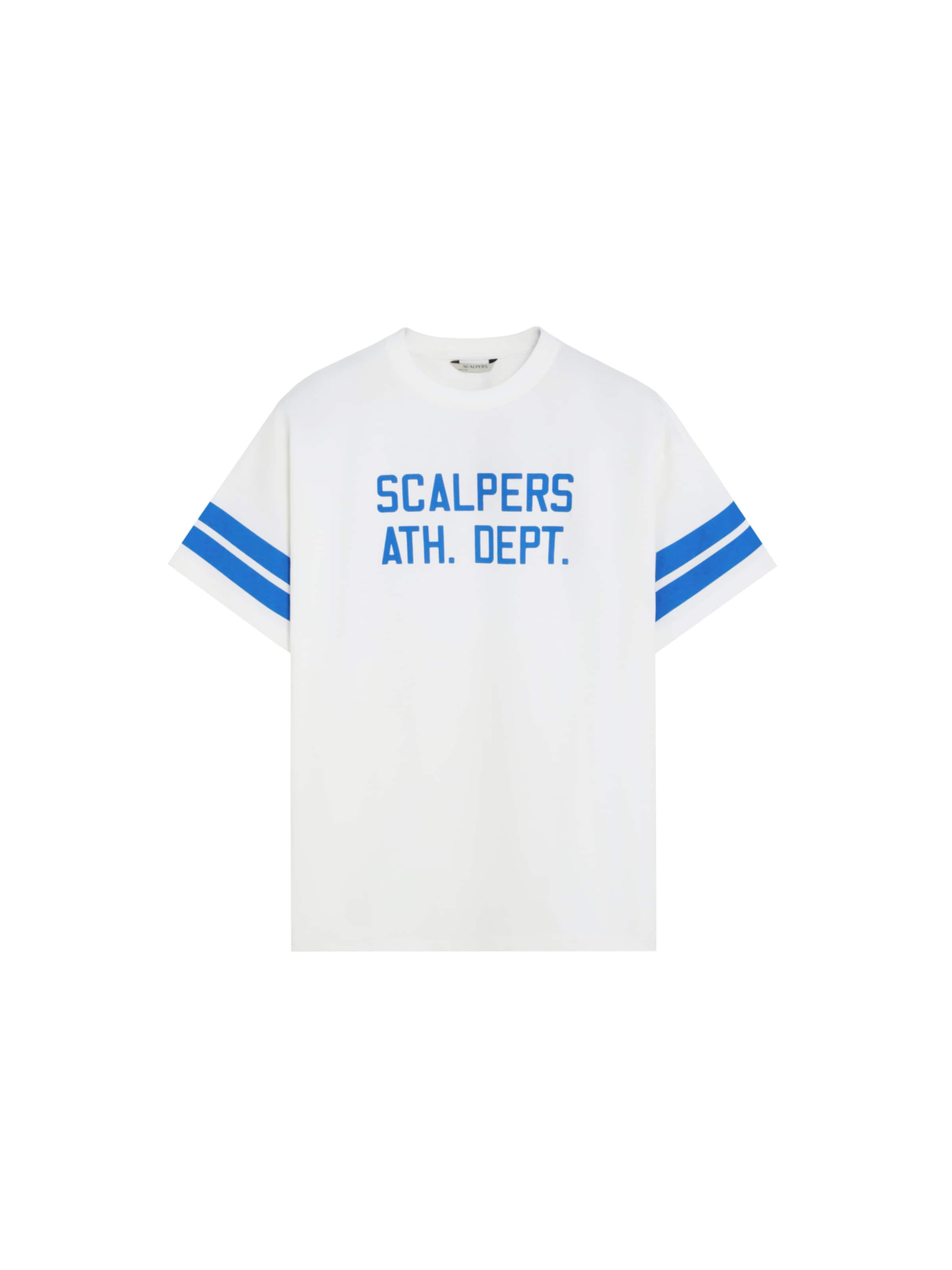 T-Shirt ' ' Scalpers en bleu : devant