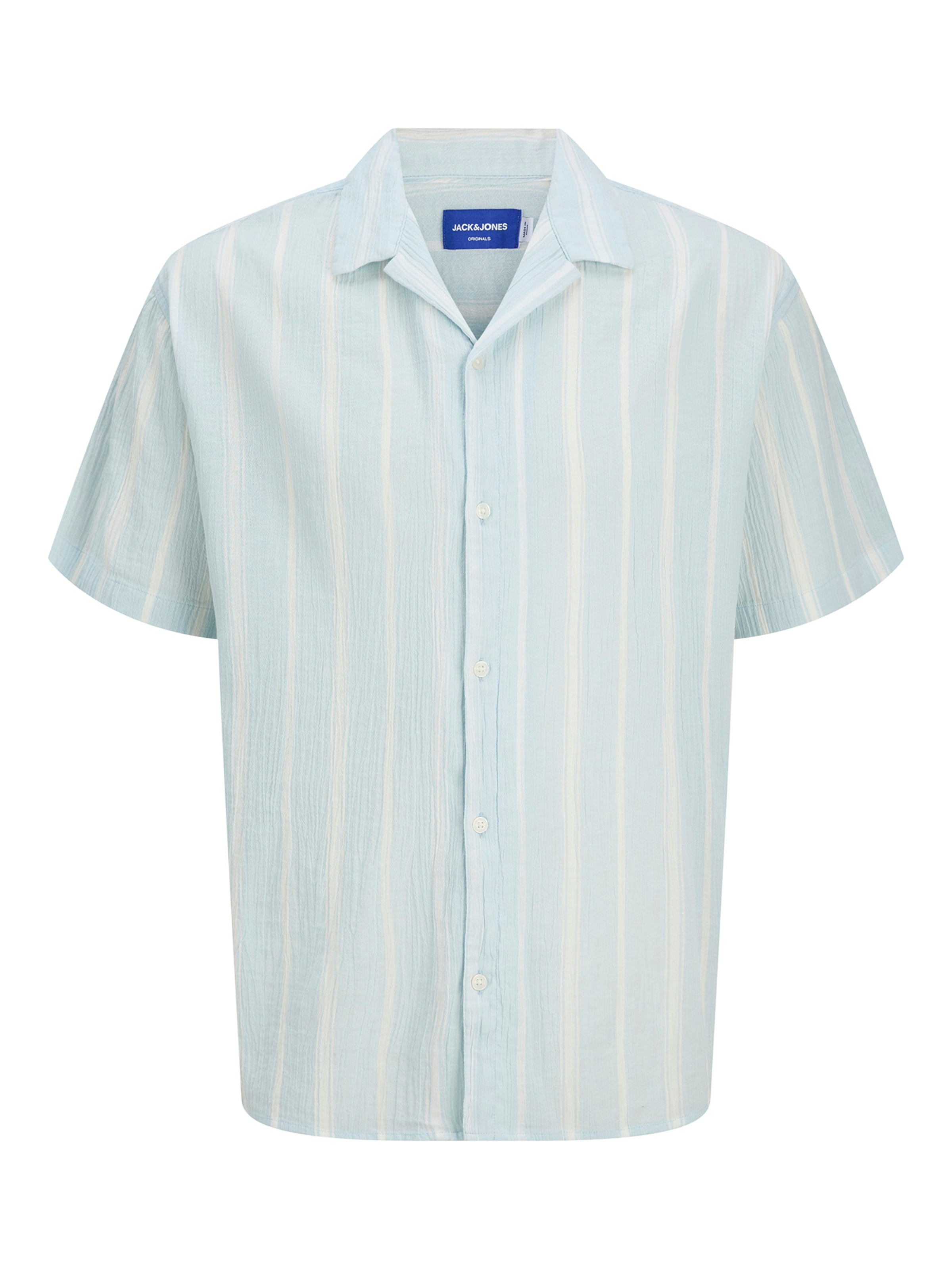 Regular fit Camicia di Jack & Jones Junior in blu: frontale