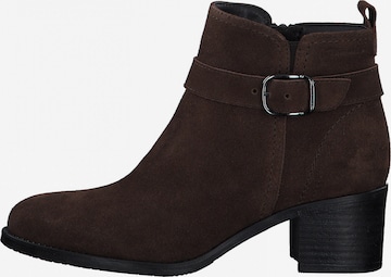 TAMARIS Ankle Boots in Brown