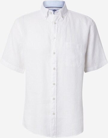 Cămașă de la FYNCH-HATTON pe alb: față