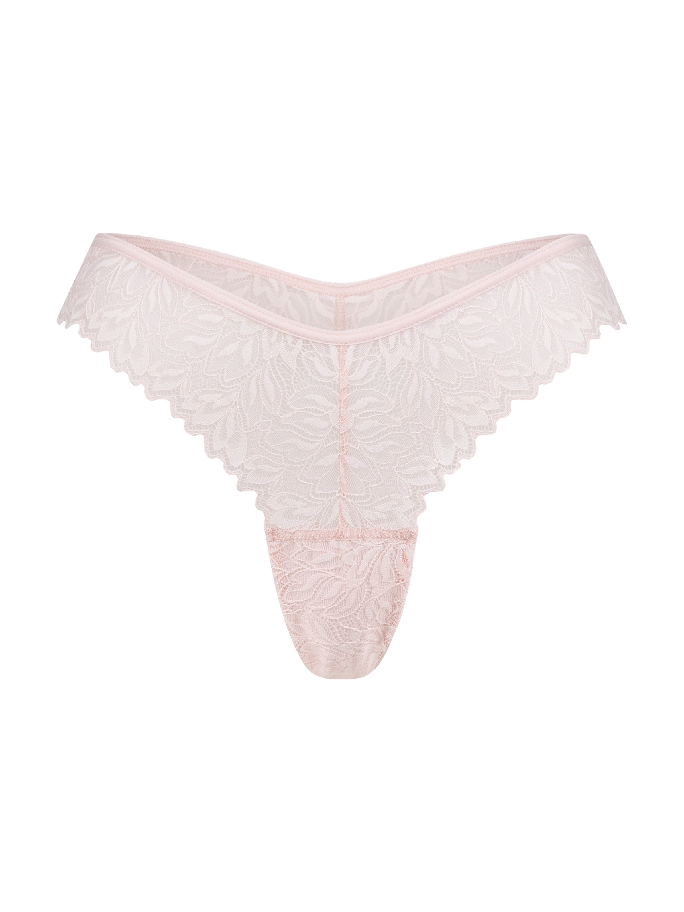 Slip Erlich Textil en rose : devant