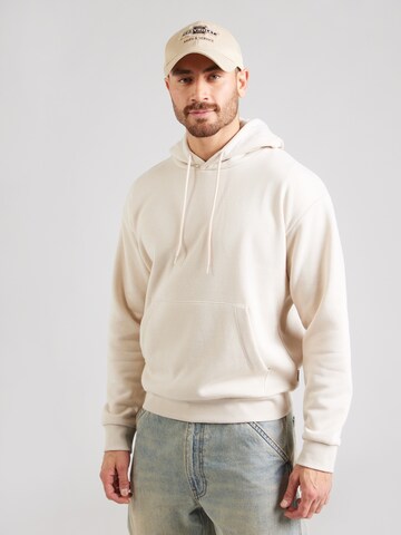 JJ Rebel Sweatshirt 'JREBCREST' in Beige: voorkant