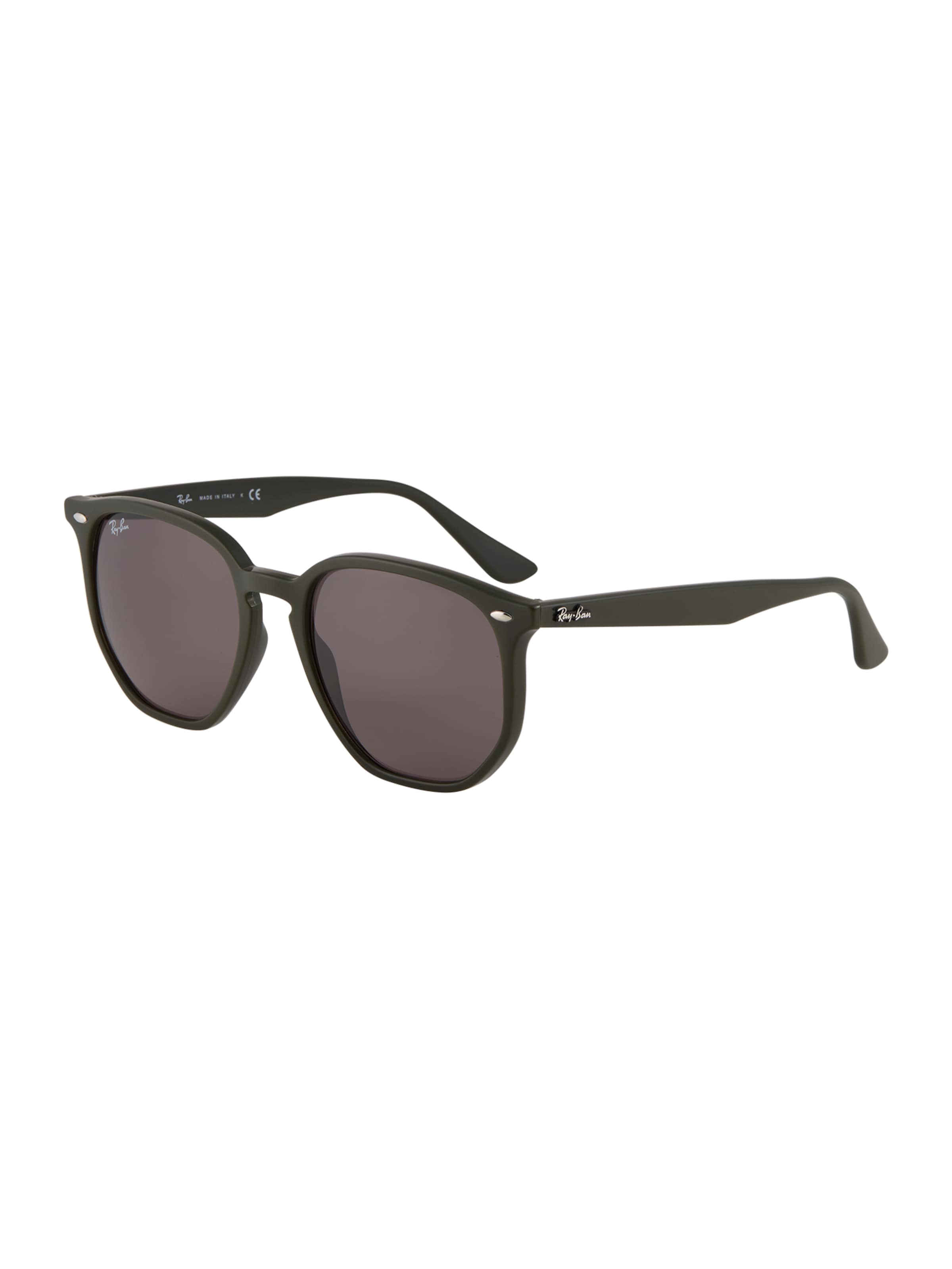 Lunettes de soleil Ray-Ban en marron : devant