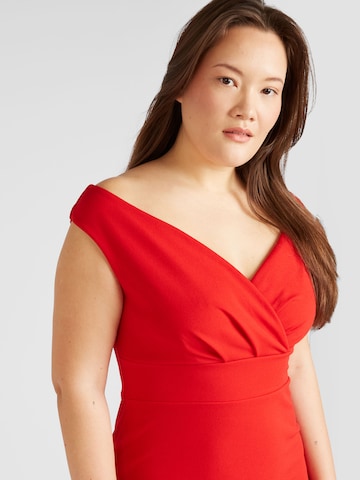 WAL G. Evening Dress 'ANNIE' in Red