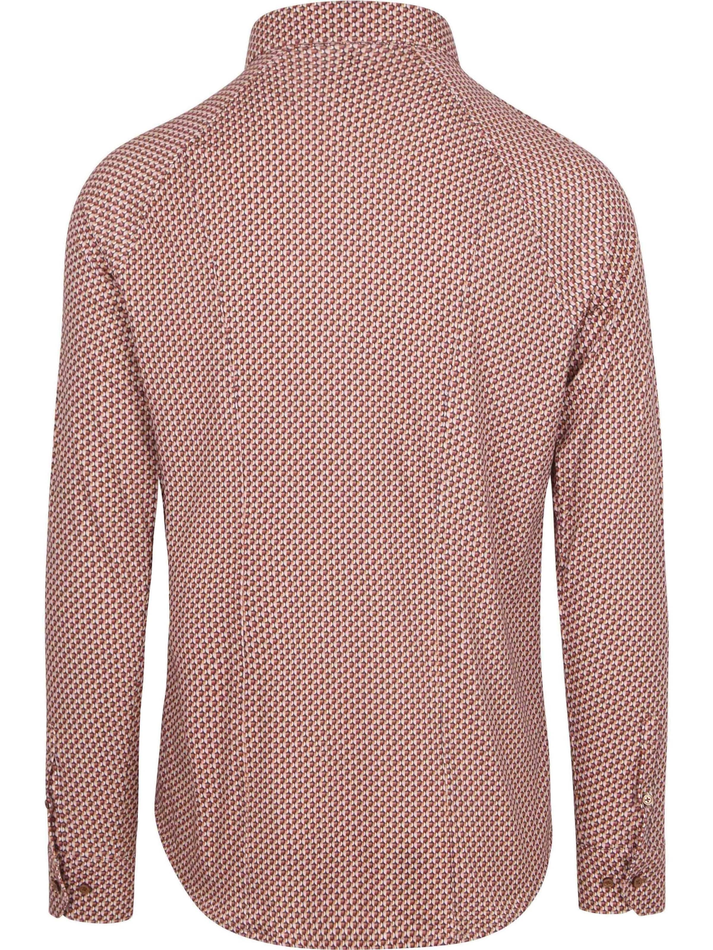 Coupe slim Chemise DESOTO en marron