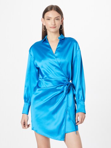 Gina Tricot Blousejurk 'Kim' in Blauw: voorkant