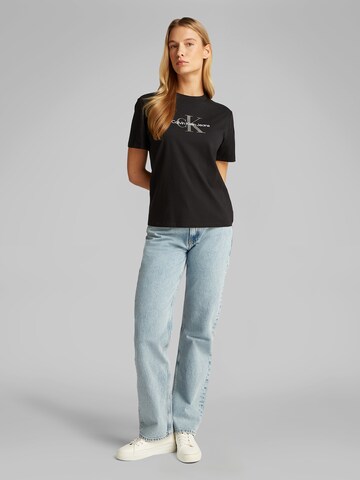 Calvin Klein Jeans Tričko 'HERO' - Čierna