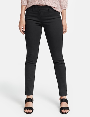 GERRY WEBER Skinny Jeans in Zwart: voorkant