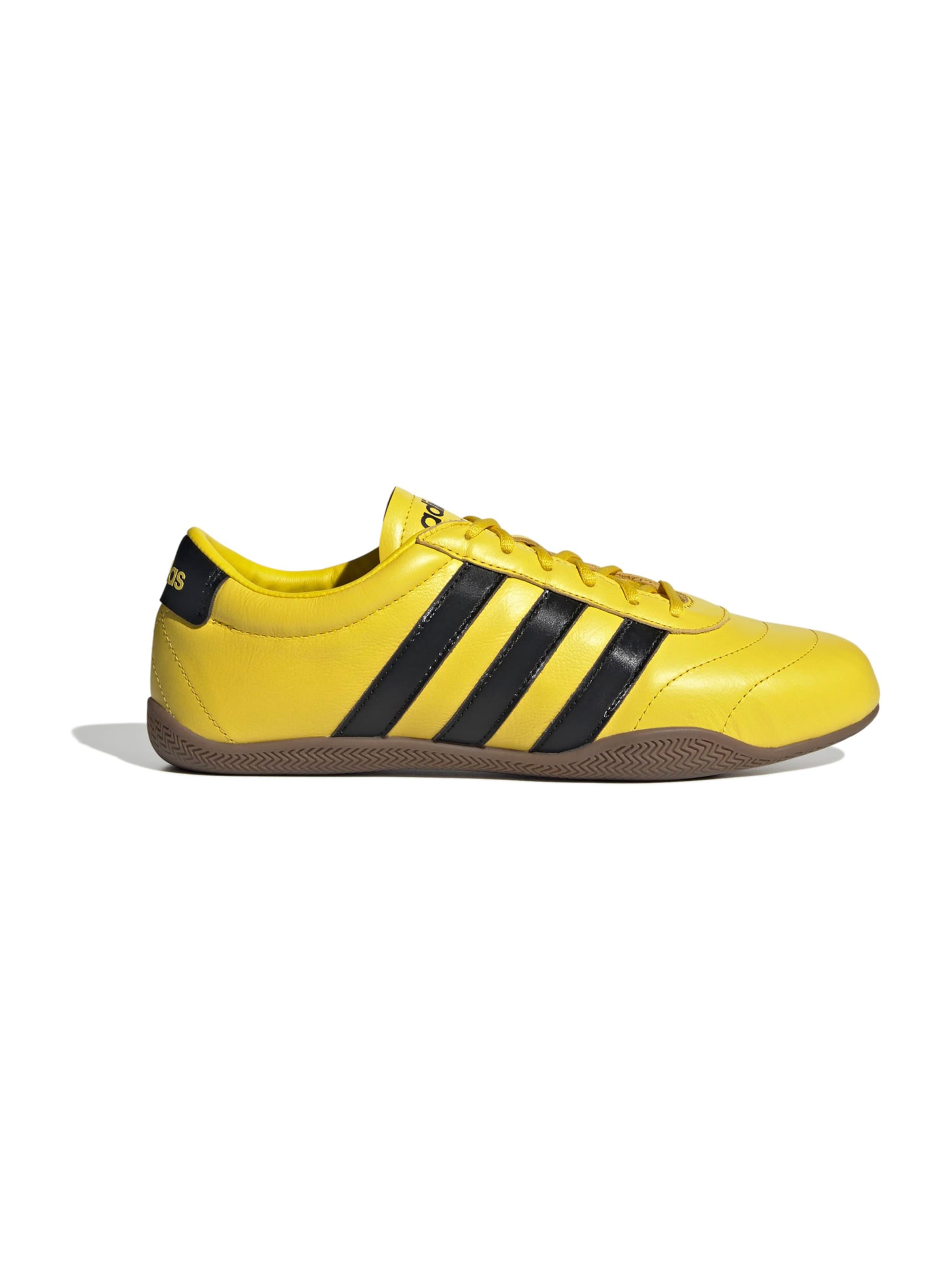 Baskets basses 'Grand Court' ADIDAS SPORTSWEAR en jaune : devant