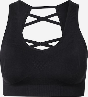 Bally Bralette Sports bra 'MARIGOLD' in Black: front