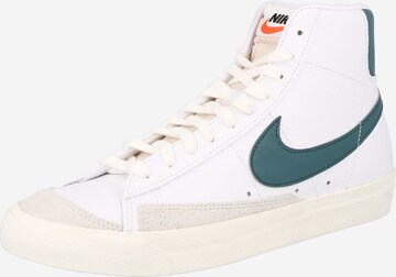 Sneaker alta 'Blazer Mid 77 Vintage' di Nike Sportswear in bianco: frontale