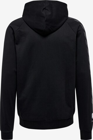 Hummel Athletic Zip-Up Hoodie 'Move' in Black