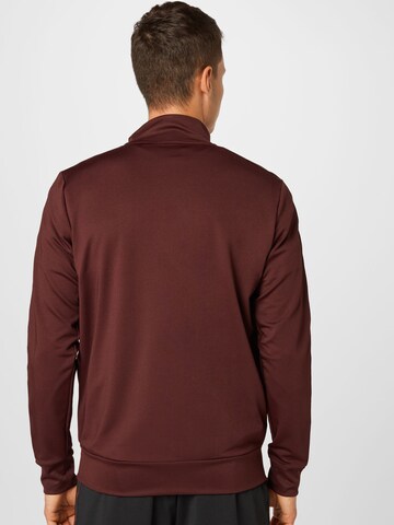 Hummel Sports sweat jacket in Purple