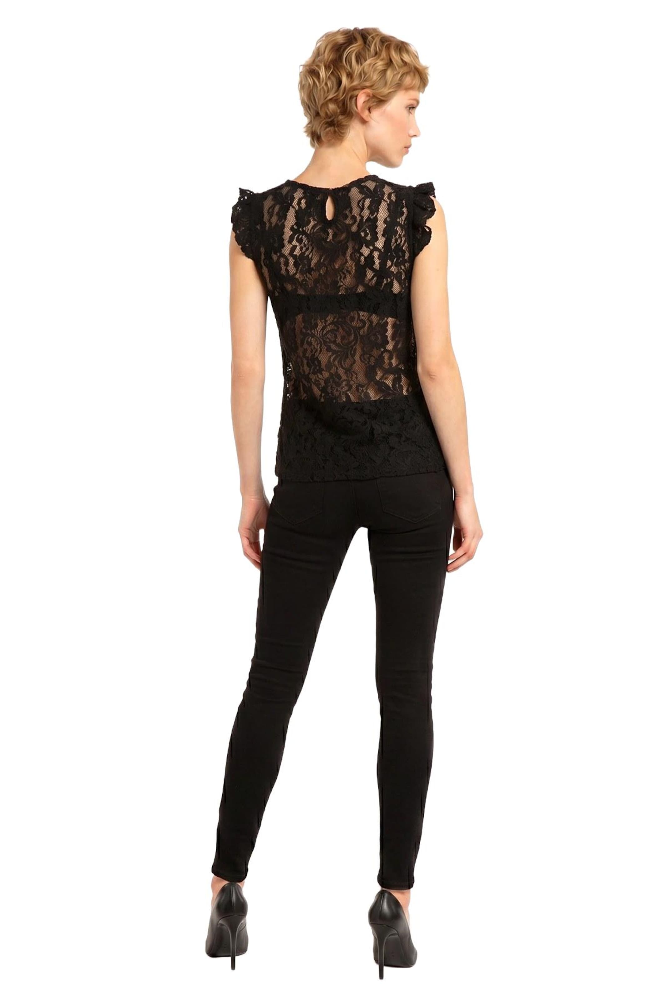 Alexa Dash Top in Schwarz