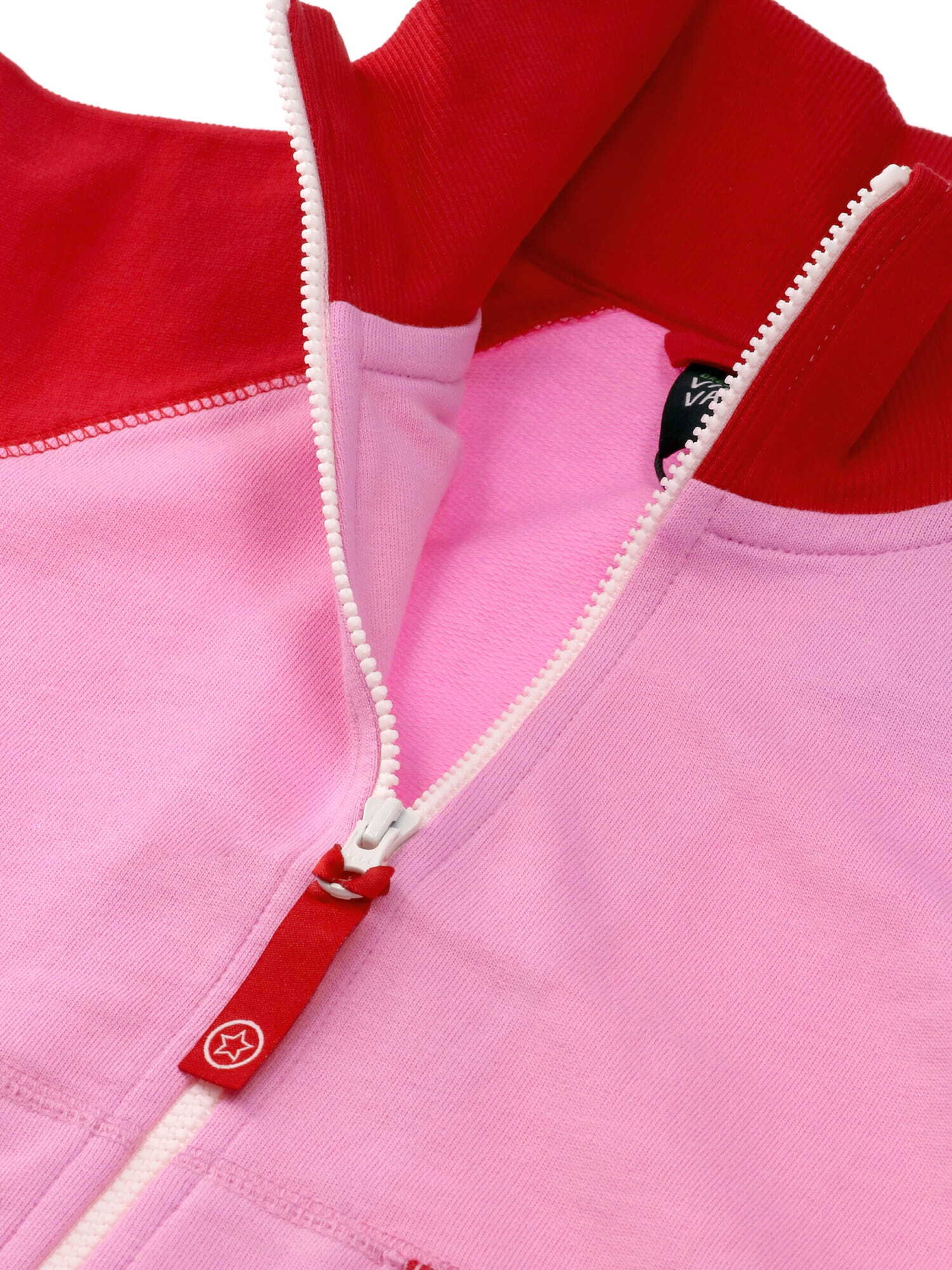 Villervalla Sweatjacke in Pink