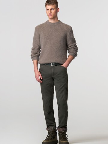 MEYER Regular Chino Pants 'Chicago' in Grey