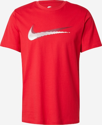 Nike Sportswear Футболка 'SWSH' в Красный: спереди