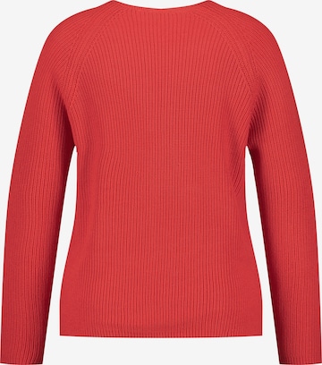 Pull-over SAMOON en rouge