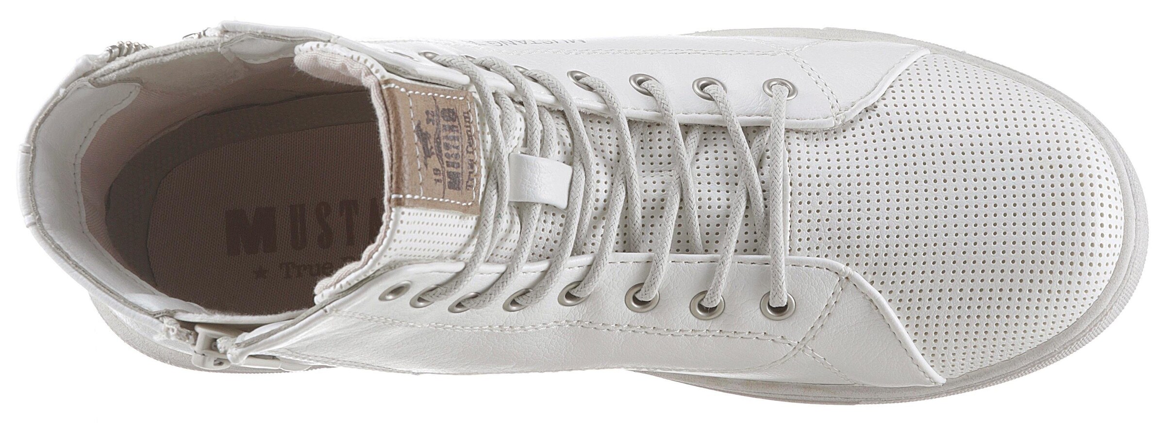 MUSTANG Sneaker in Weiß