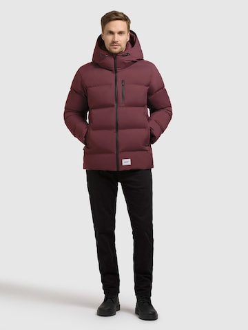 Giacca invernale 'Silas3' di khujo in rosso