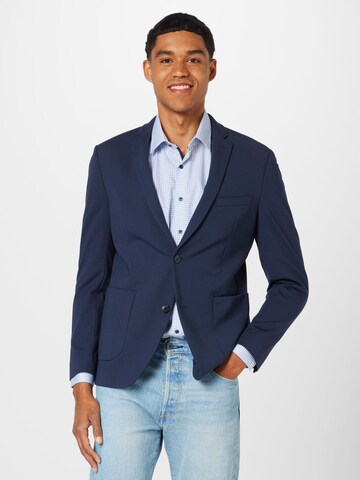 ESPRIT Slim fit Suit Jacket in Blue: front