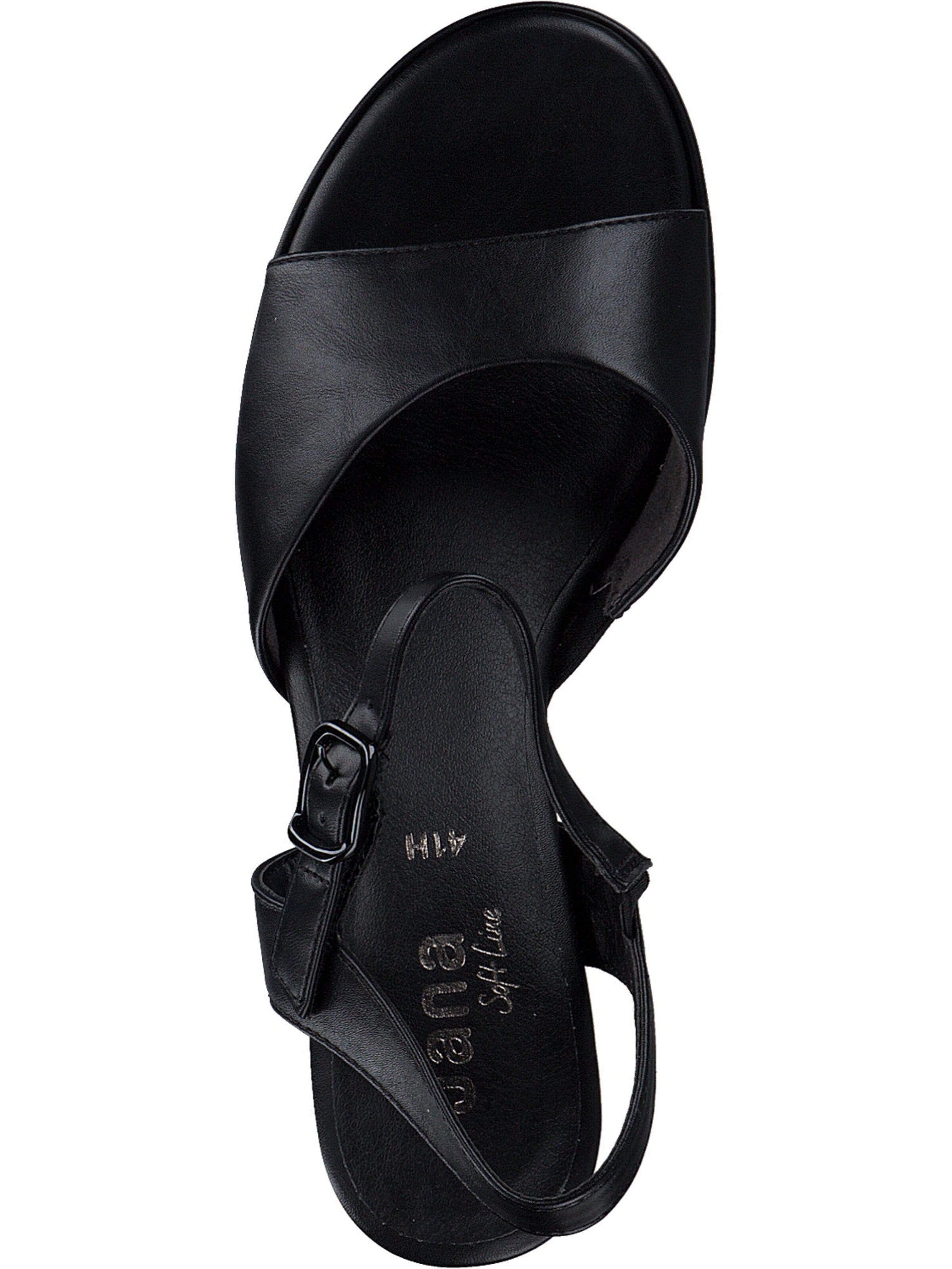 JANA Sandals '28379' in Black
