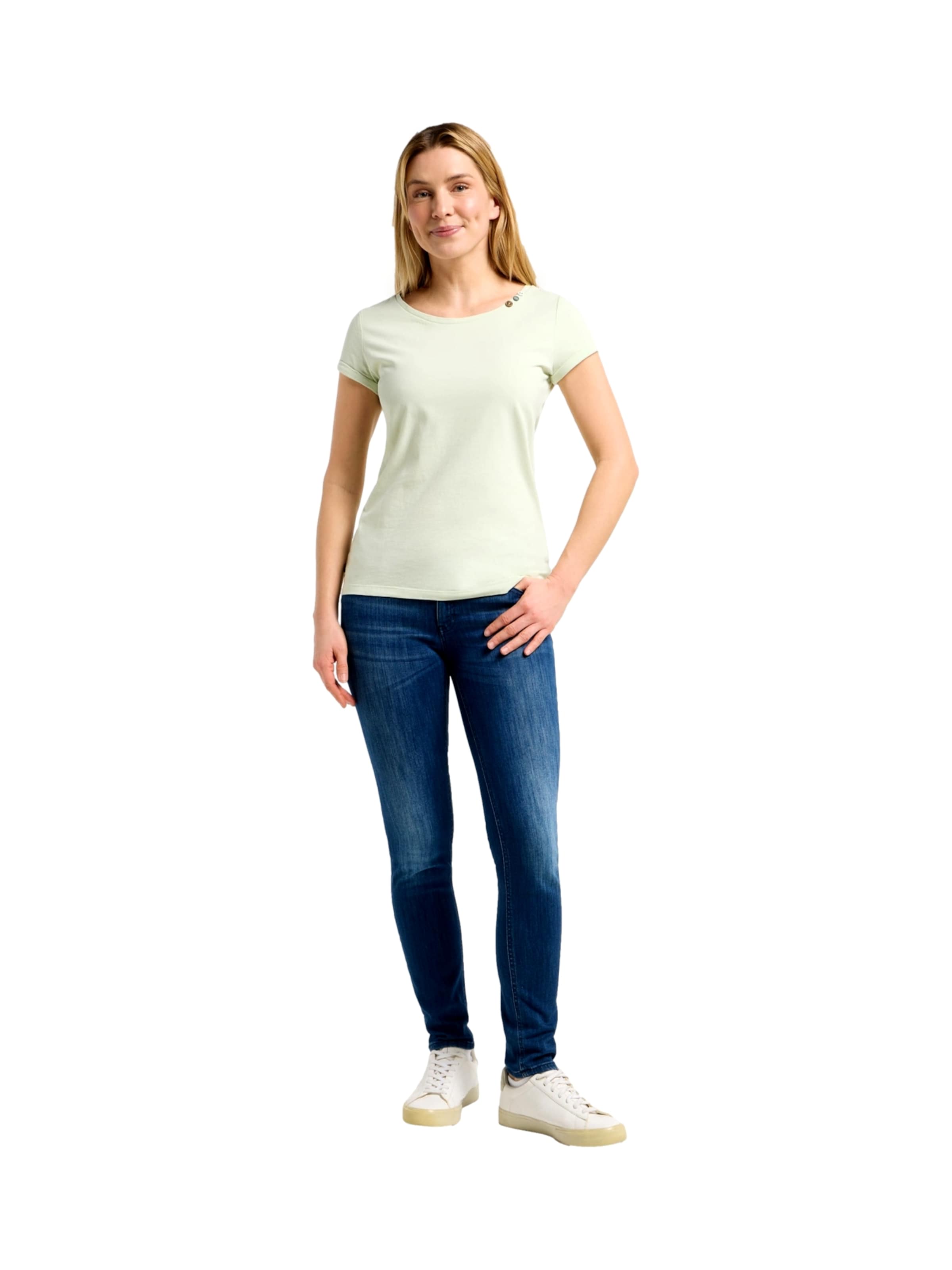 Tricou 'Fllorah' de la Ragwear pe verde