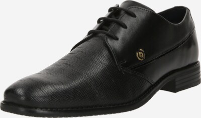 bugatti Čevlji na vezalke 'Rinaldo' | črna barva, Prikaz izdelka
