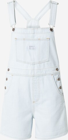 LEVI'S ® Džíny s laclem 'Vintage Shortall' – modrá: přední strana