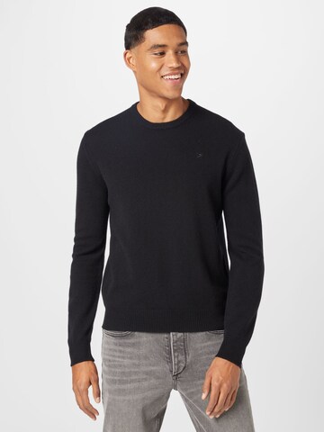 Hackett London Pullover in Schwarz: predná strana