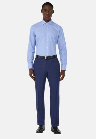 Boggi Milano Regular Fit Hemd in Blau