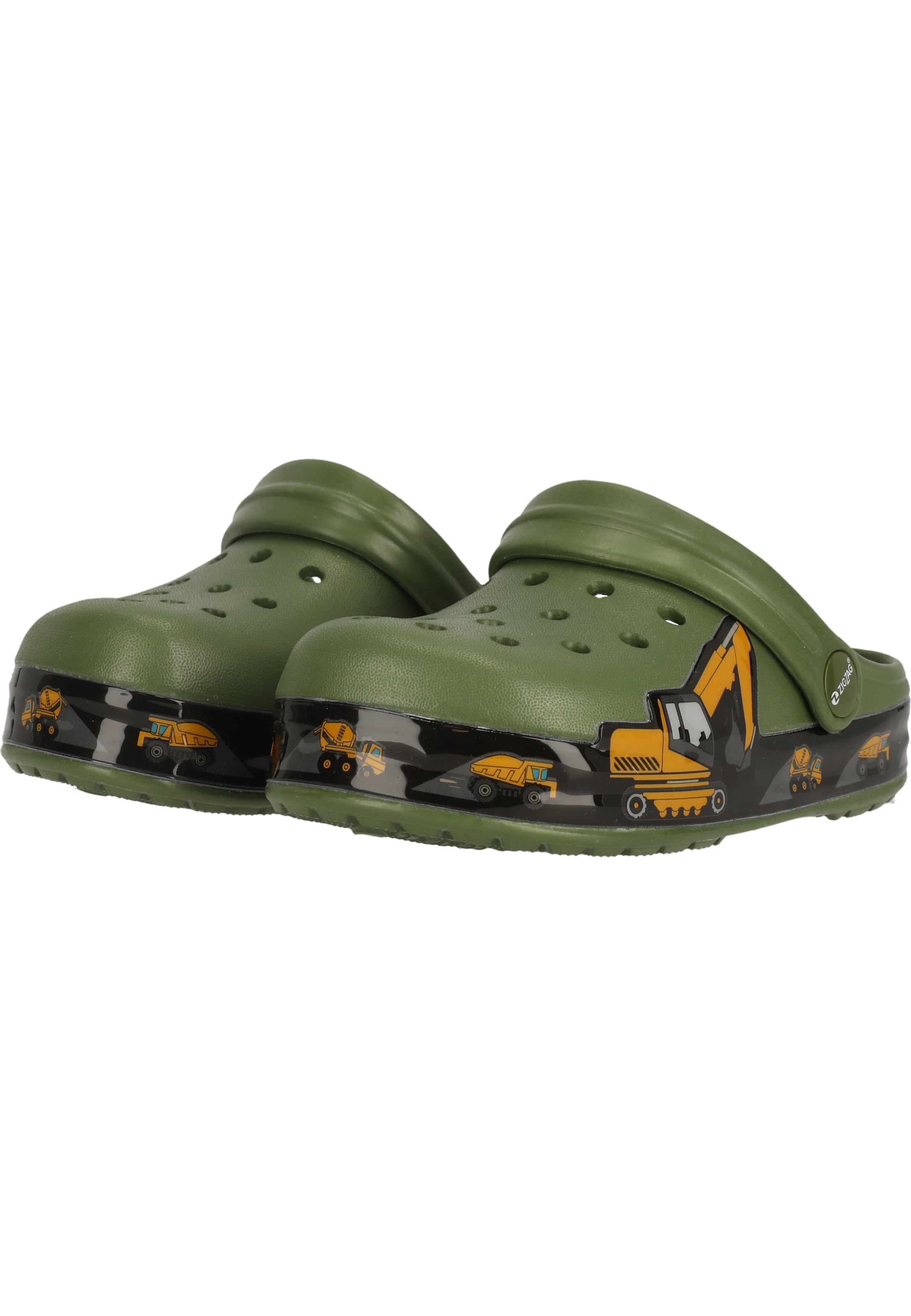 ZigZag Open shoes 'Runix' in Green
