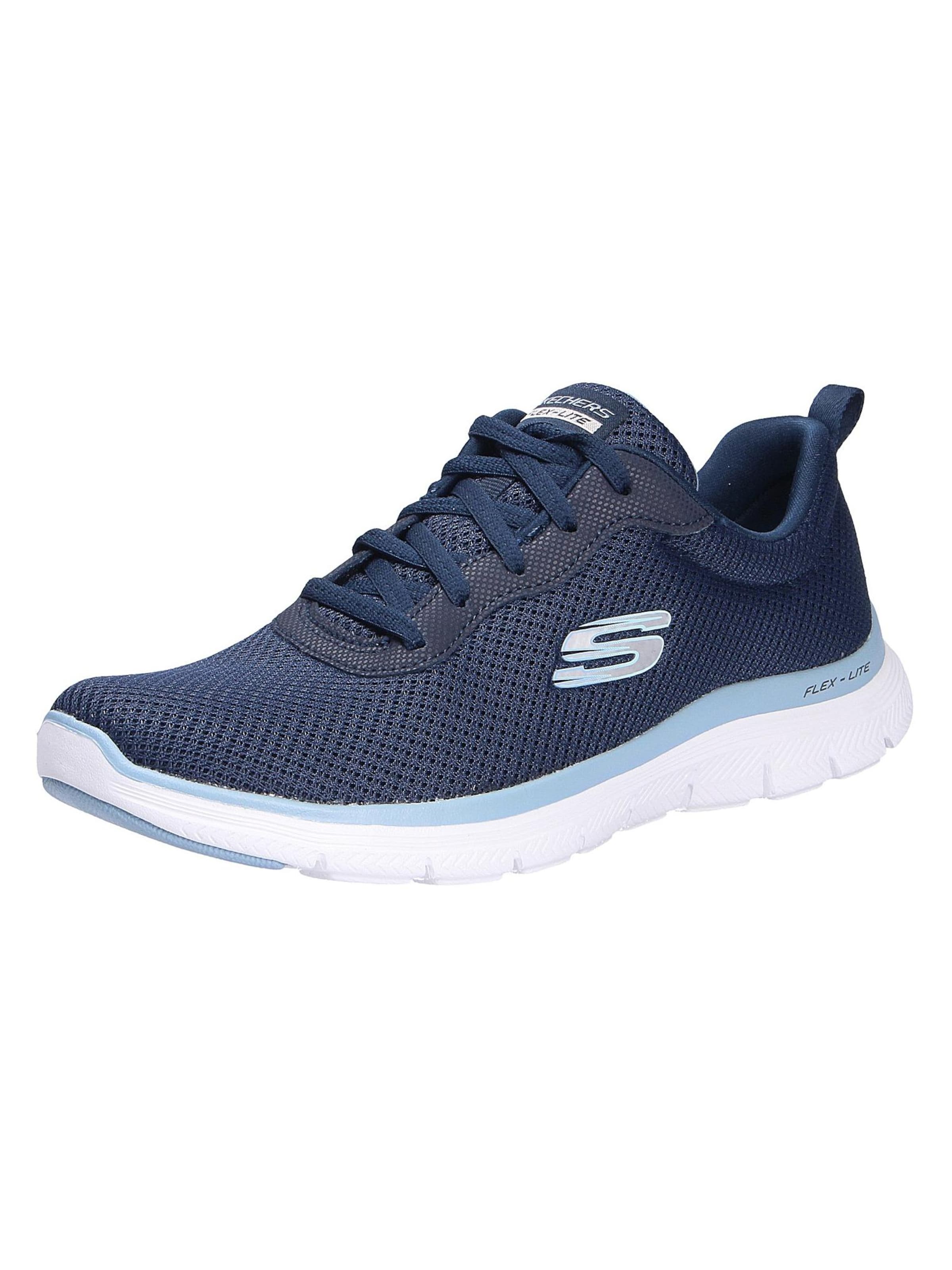 SKECHERS Sneakers 'FLEX APPEAL 3.0' in Blue: front