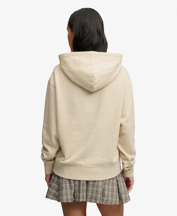 Superdry & Co Sweatshirt 'Vintage Prep' in Beige