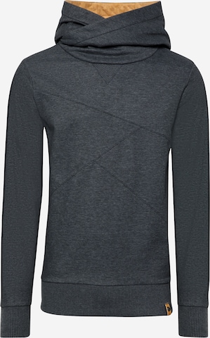 Fli Papigu Sweatshirt in Grey: front