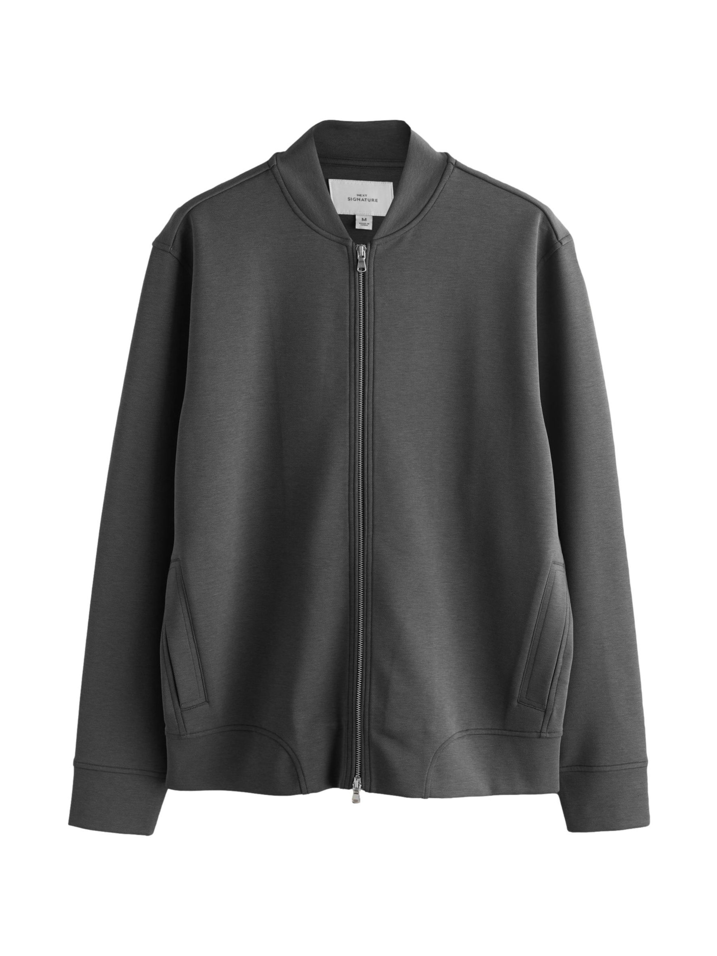 Veste mi-saison Next en gris : devant