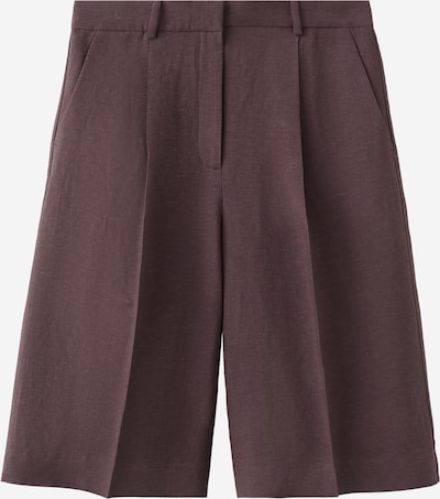 MANGO Suorat housut 'ARGELIA' värissä meleerattu violetti, Tuotenäkymä