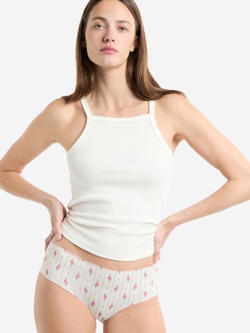 ETAM Boyshorts in White