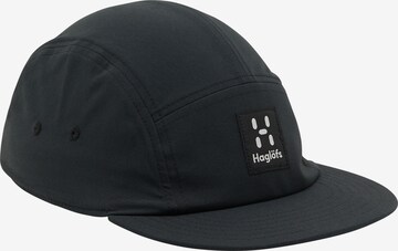 juoda Haglöfs Sportinė kepurė 'Five Panel'