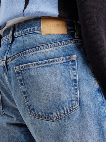 regular Jeans 'Space Seven' di WEEKDAY in blu