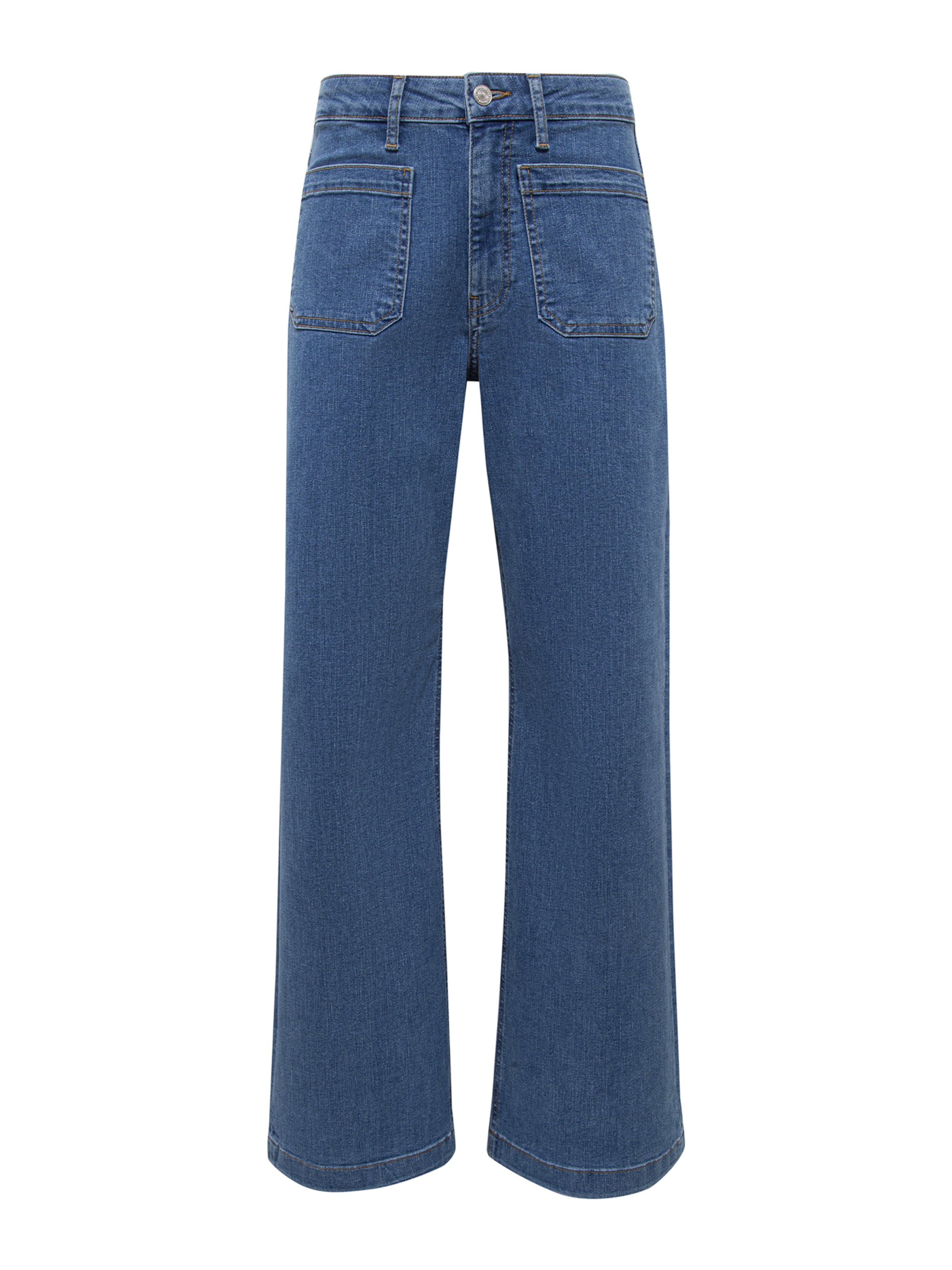 Mavi Flared Jeans 'Malibu Marine' in Blue: front