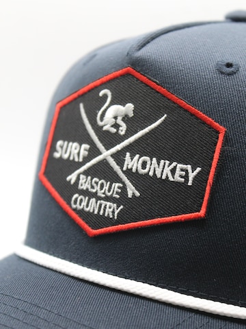 Surf Monkey Sportpet 'Baseballkappe mit Kordel' in Blauw